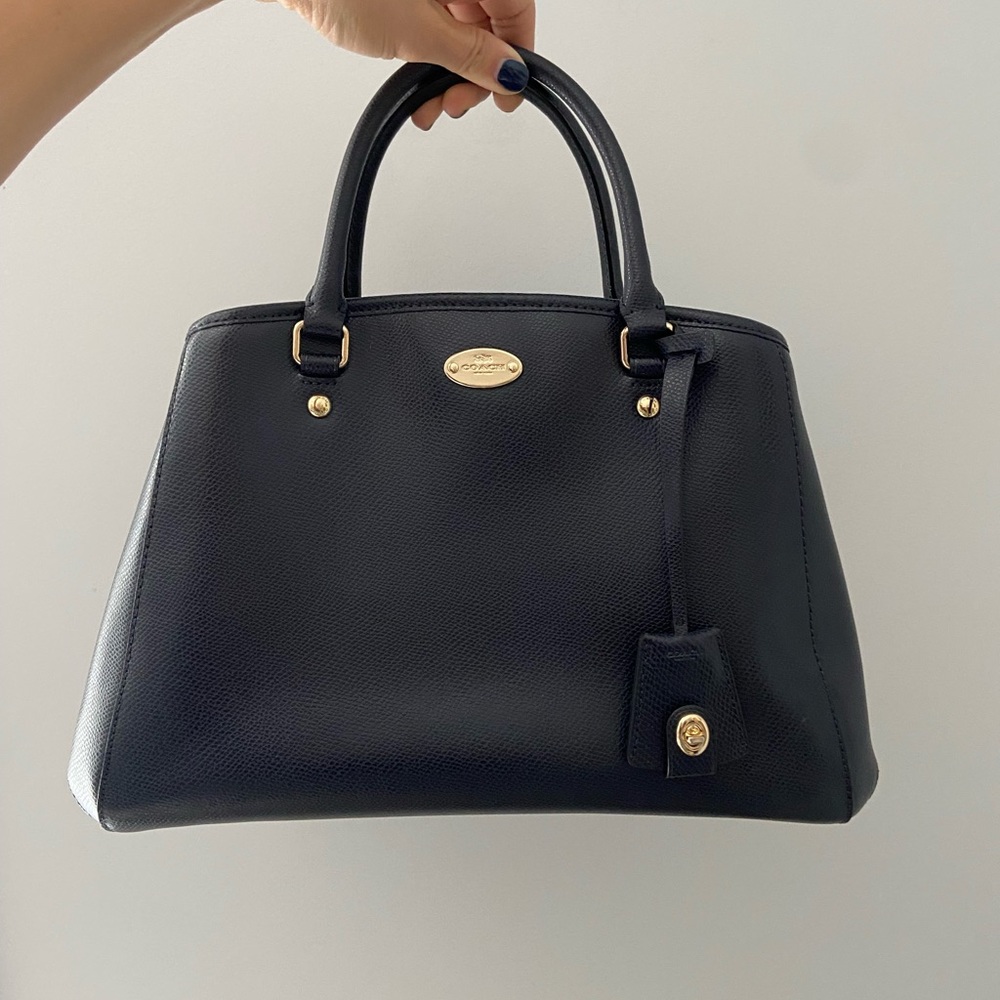 Navy Coach bag